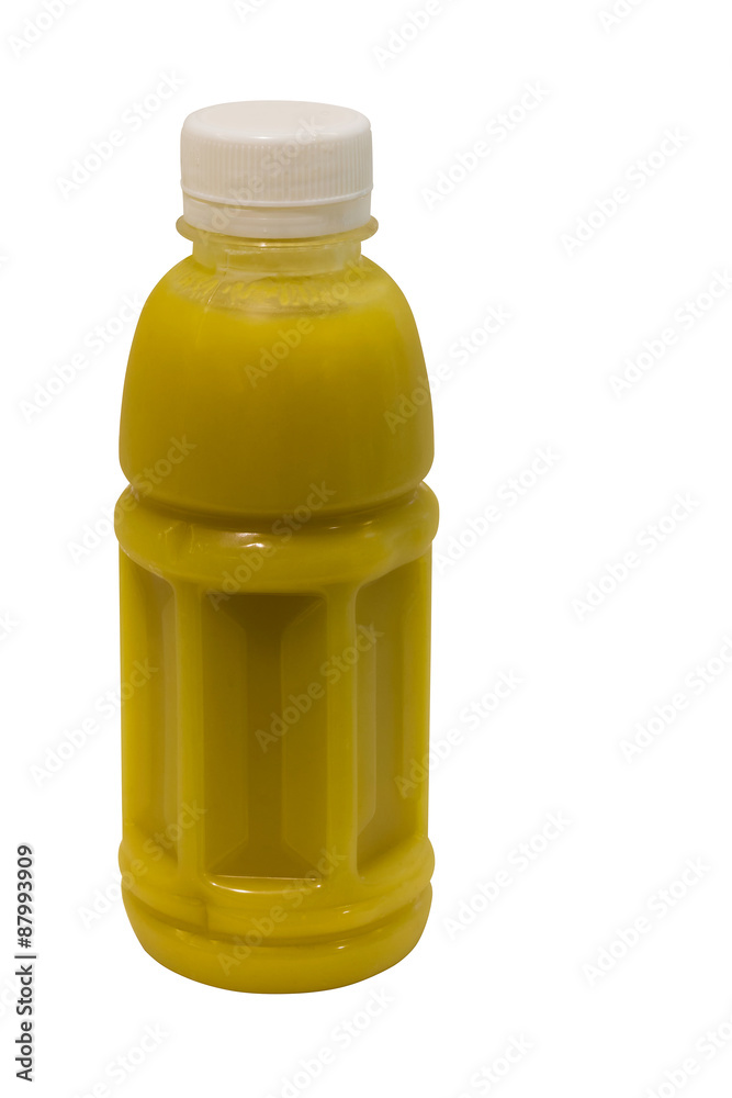 avocado juice in plastic bottle isolated on white background wit avocado juice in plastic bottle isolated on white background wit