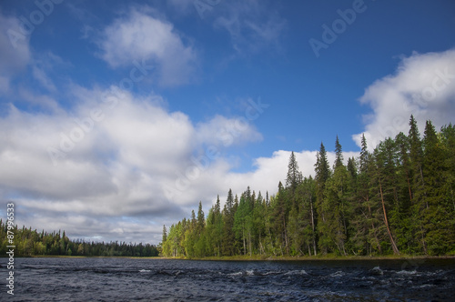River Keret, Republic of Karelia, Russia photo