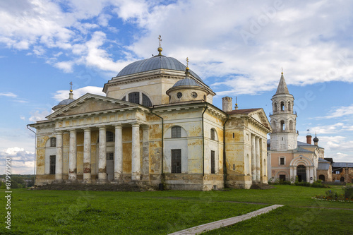 Boris and Gleb’s cathedral in Borisoglebsky Monastery, Torzhok, Tver region, Russia