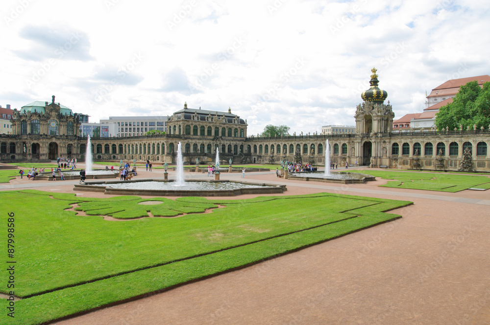 Fototapeta premium Dresden, Zwinger museum