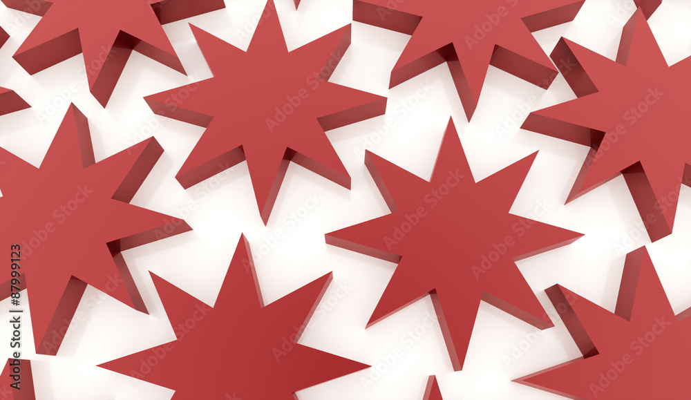 Red abstract stars background Red abstract stars background