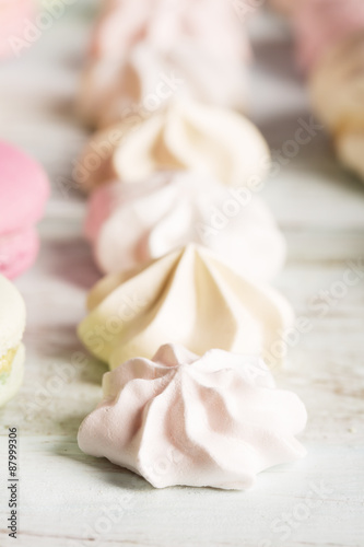 Sweet meringues