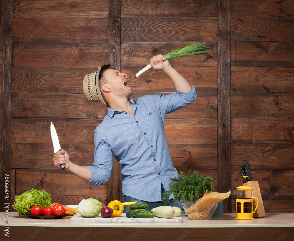 Obraz premium Chef