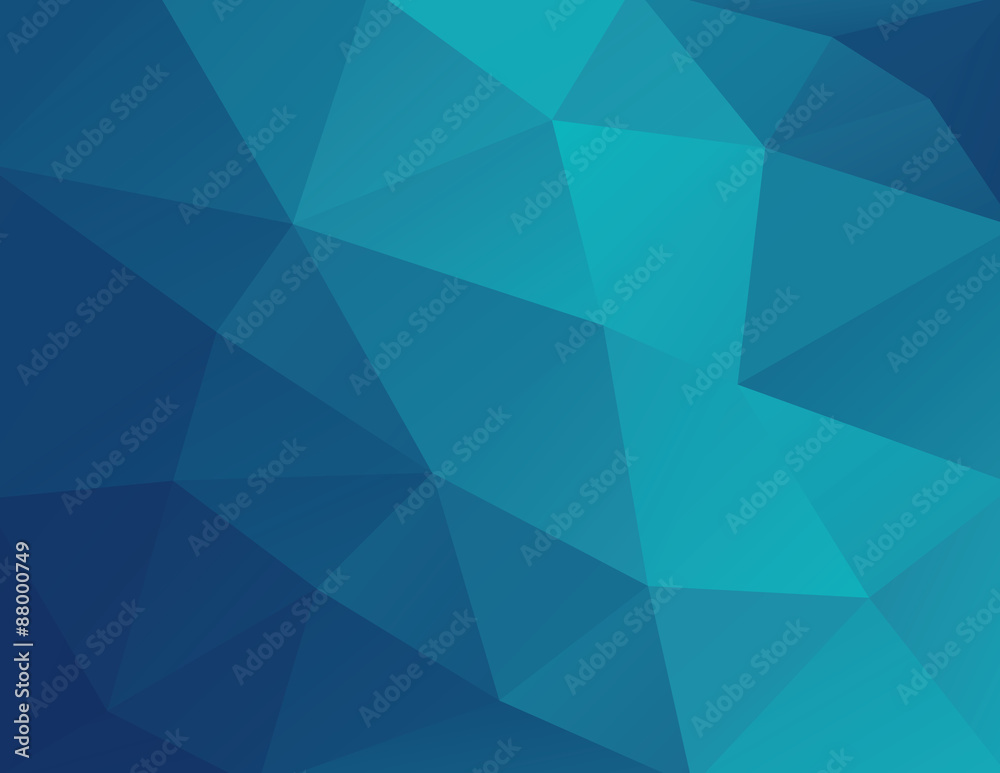 Polygon Vector Background Illustration