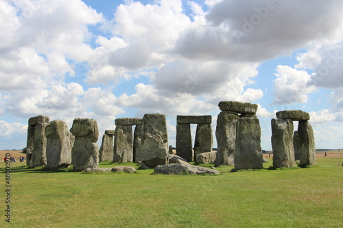 Prehistoric monument of Stonehenge. England.
