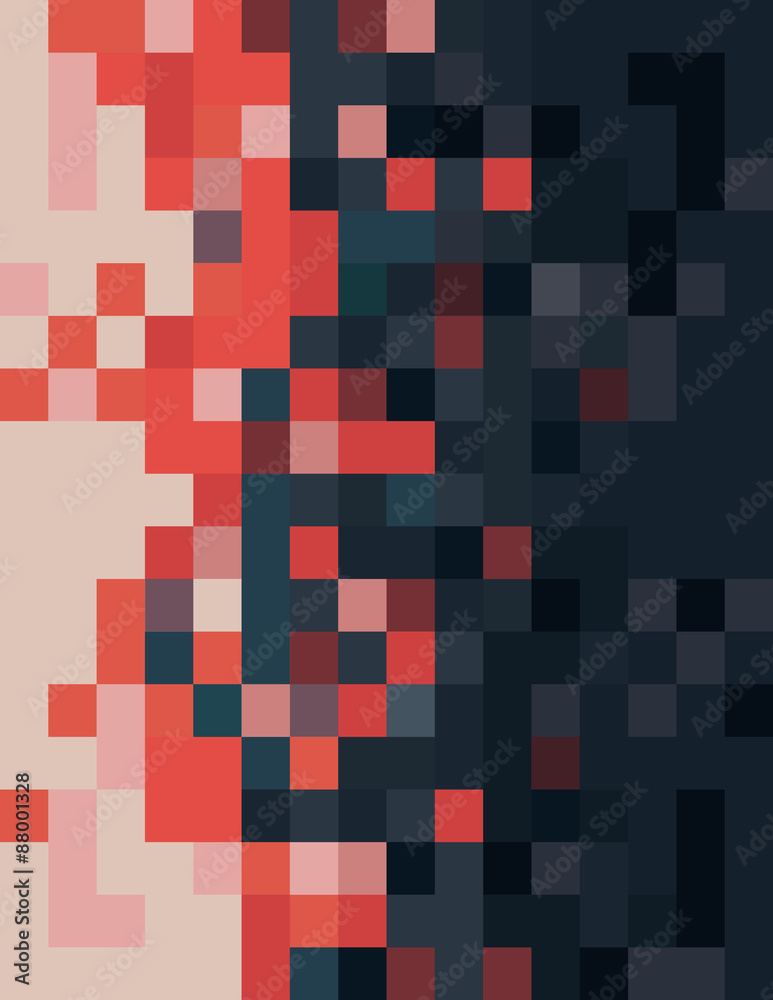 Abstract pixel art background close up Abstract pixel art background close up