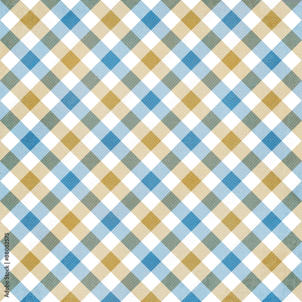 White, blue,beige texture, gingham cloth background White, blue,beige texture, gingham cloth background
