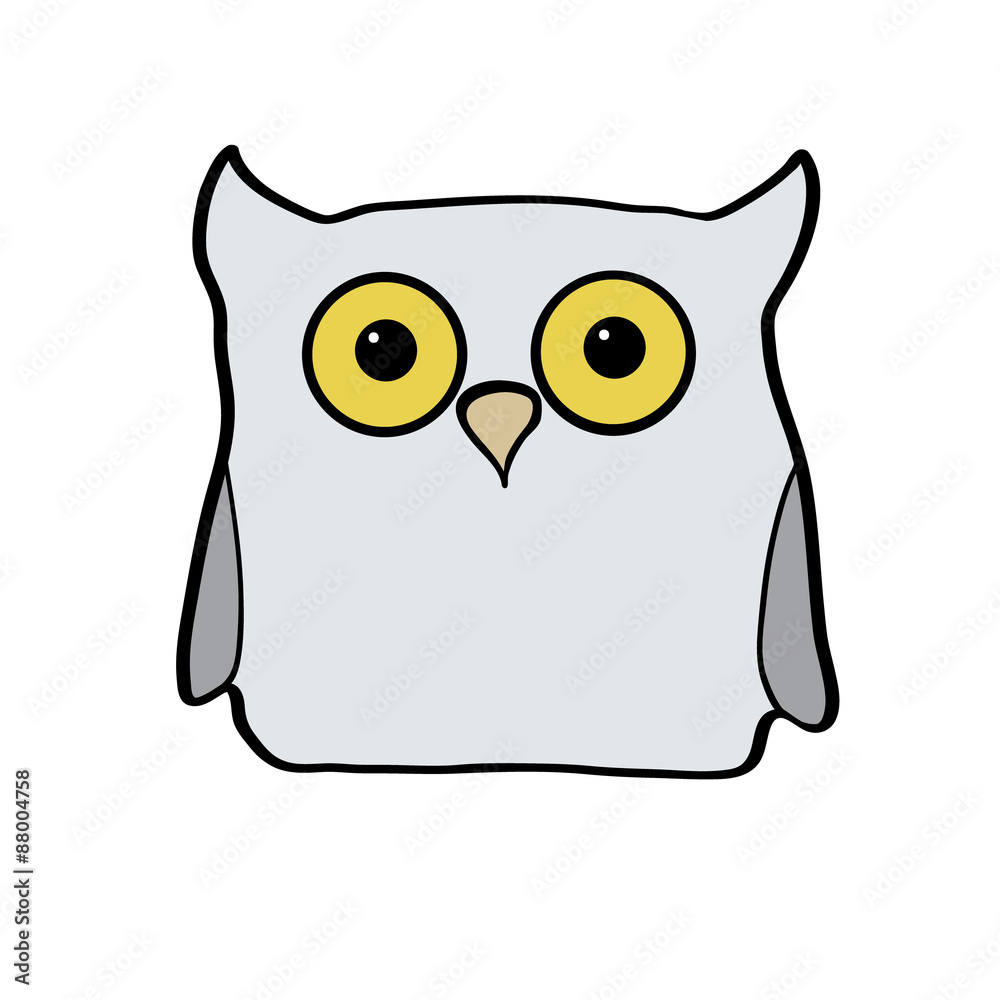 Vector illustration owl