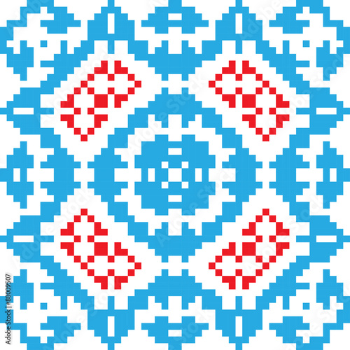 Ethnic ornament  seamless pattern. Vector illustration