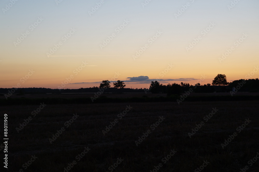 Obraz premium coucher de soleil