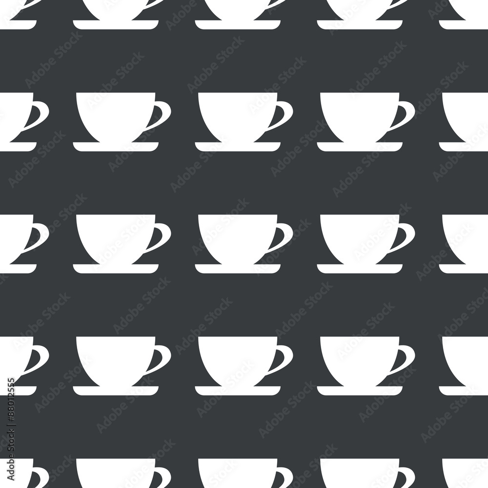 Straight black cup pattern Straight black cup pattern