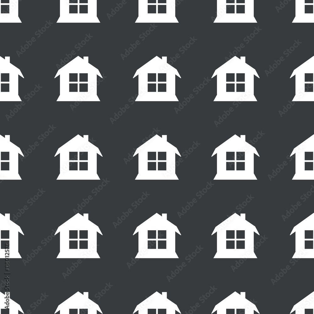 Straight black house pattern