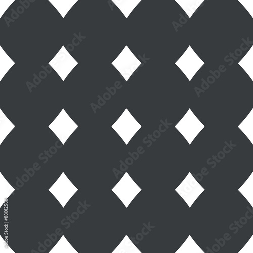 Straight black diamonds pattern