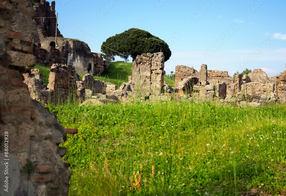 Ruinen von Pompeji- Kampanien -Italien