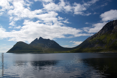 Gryllefjord  Senja  Norwegen