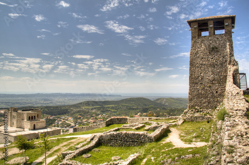 Obraz na płótnie The castle of Kruje, Albania
w salonie