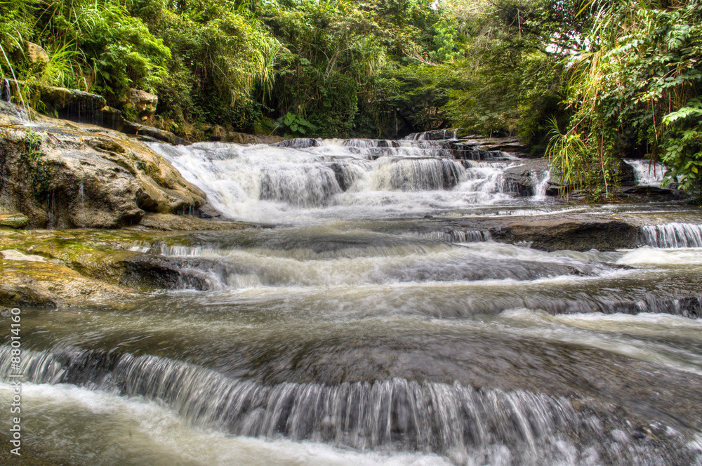 Waterfall near the town of San Gil, Colombia
Waterfall near the town of San Gil, Colombia