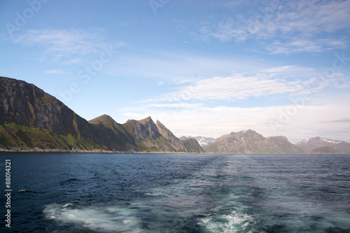 Gryllefjorden und Torskefjorden, Senia, Norwegen © U. Gernhoefer