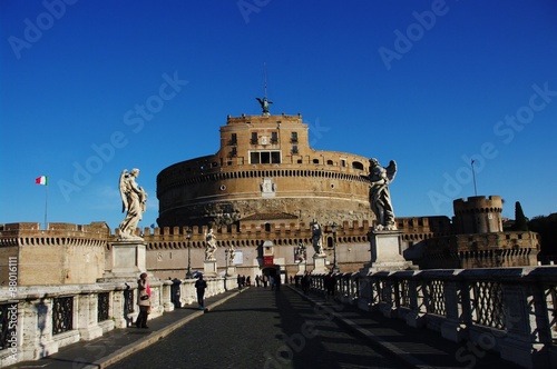 The Mausoleum of Hadrian, Rome, Italy #88016111
