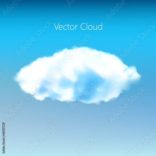 cloud vector background
