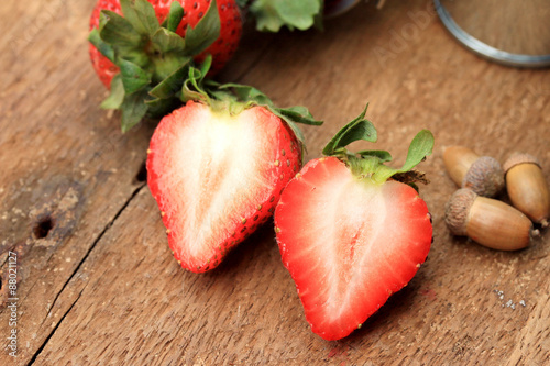 Strawberry fresh fruit