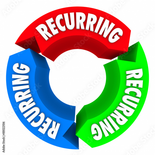 Фотография Recurring Payment Plan Arrows Cycle Automated Billing Invoicing