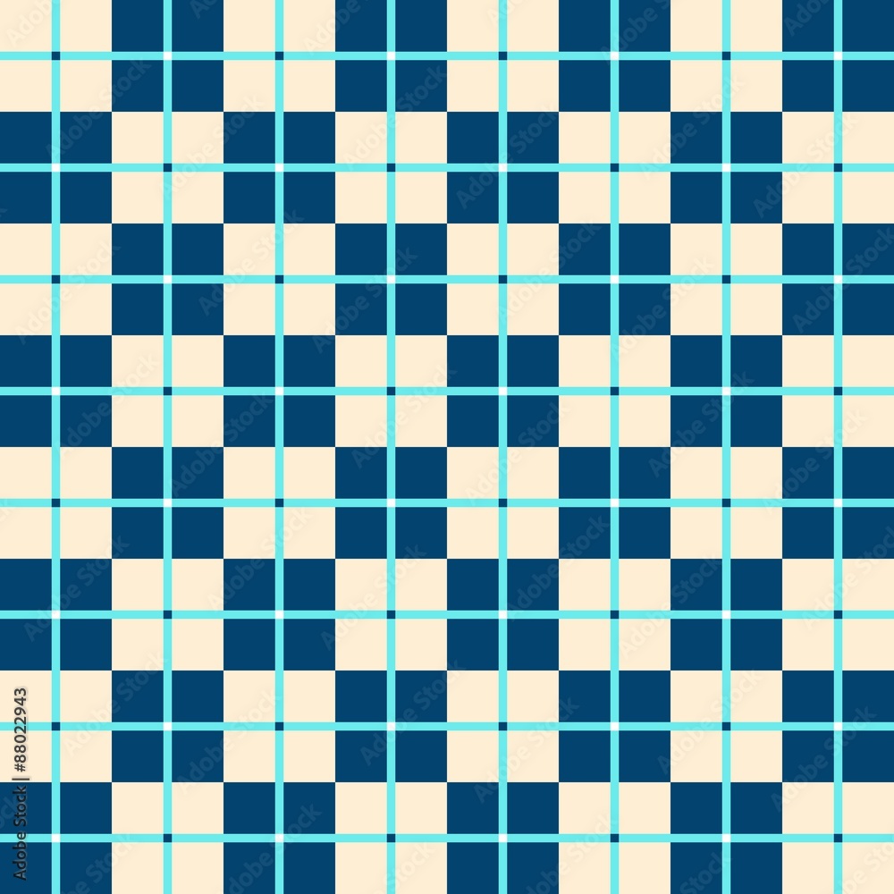 Blue Square Pattern