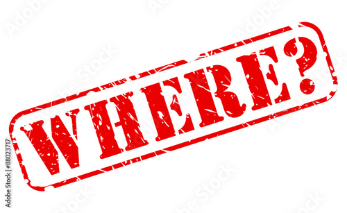 Where red stamp text