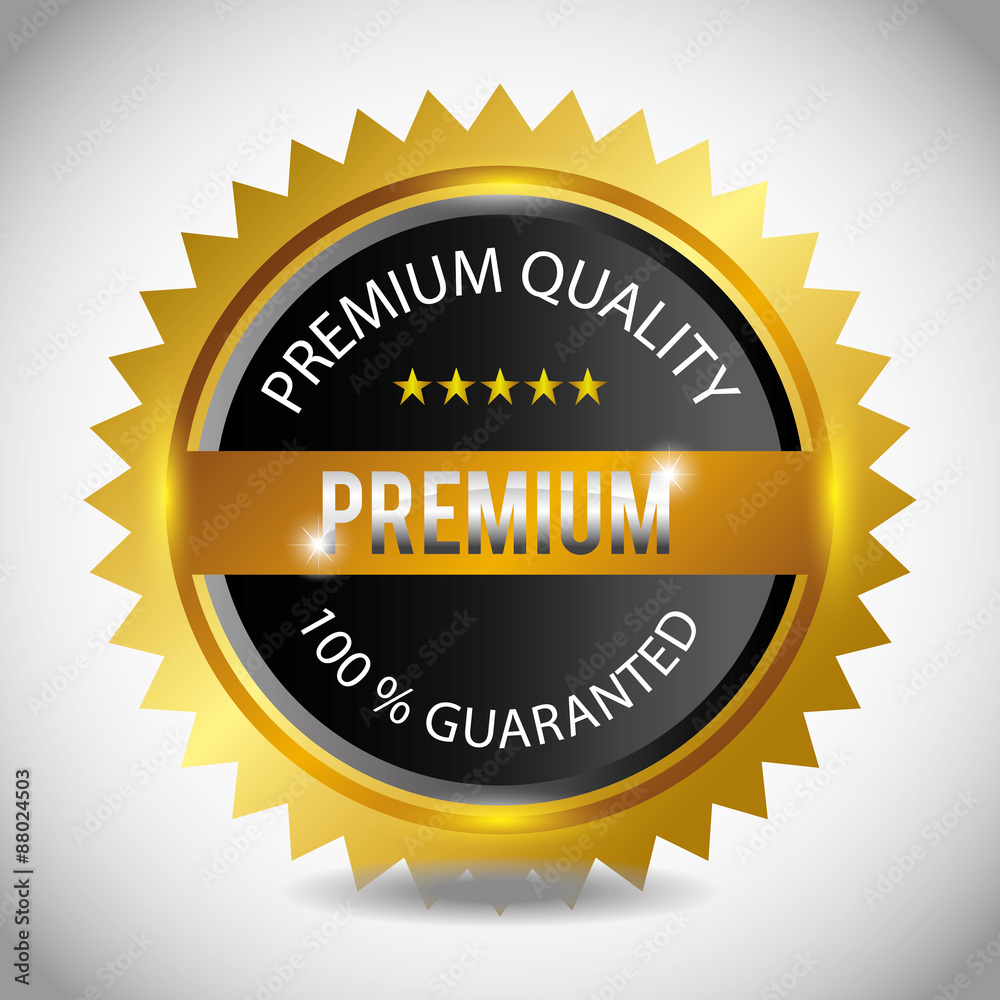 Premium quality label design. Premium quality label design.