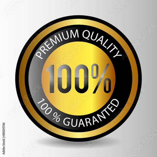 Premium quality label design.