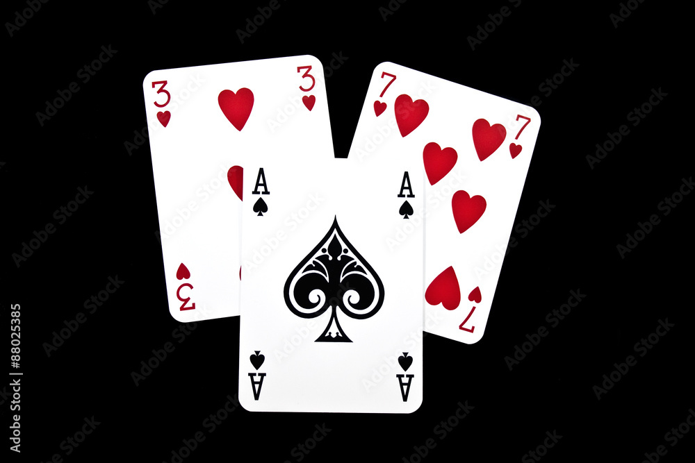 Obraz premium Playing cards