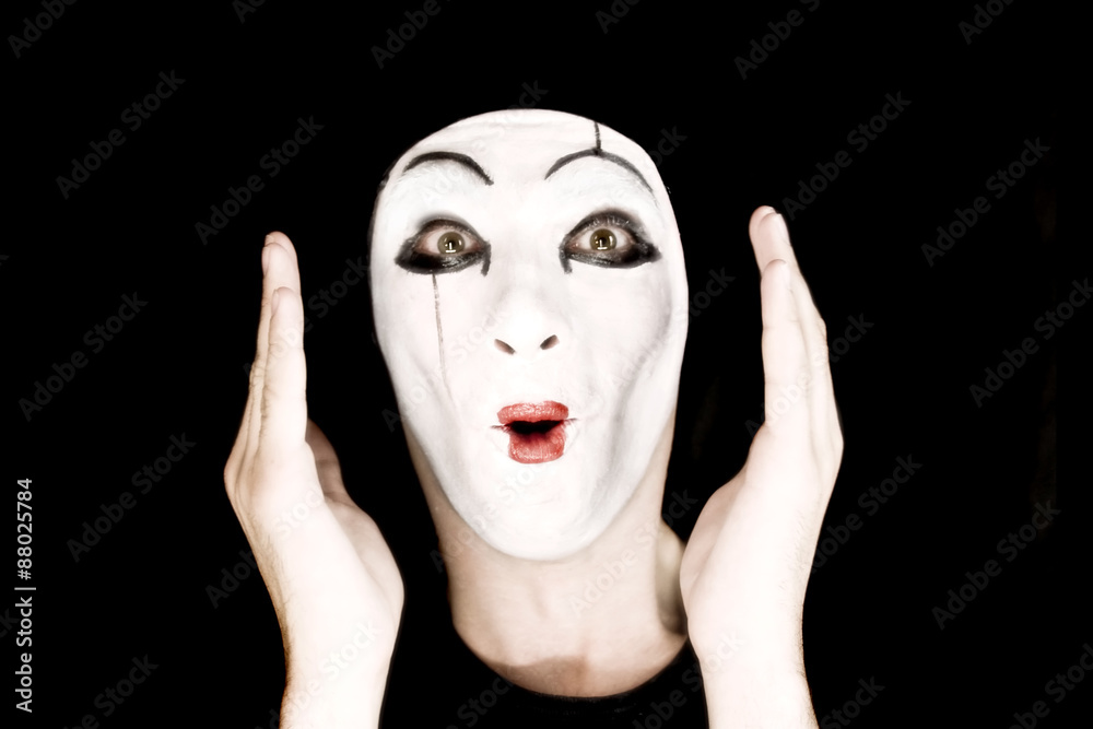Portrait of the mime Portrait of the mime