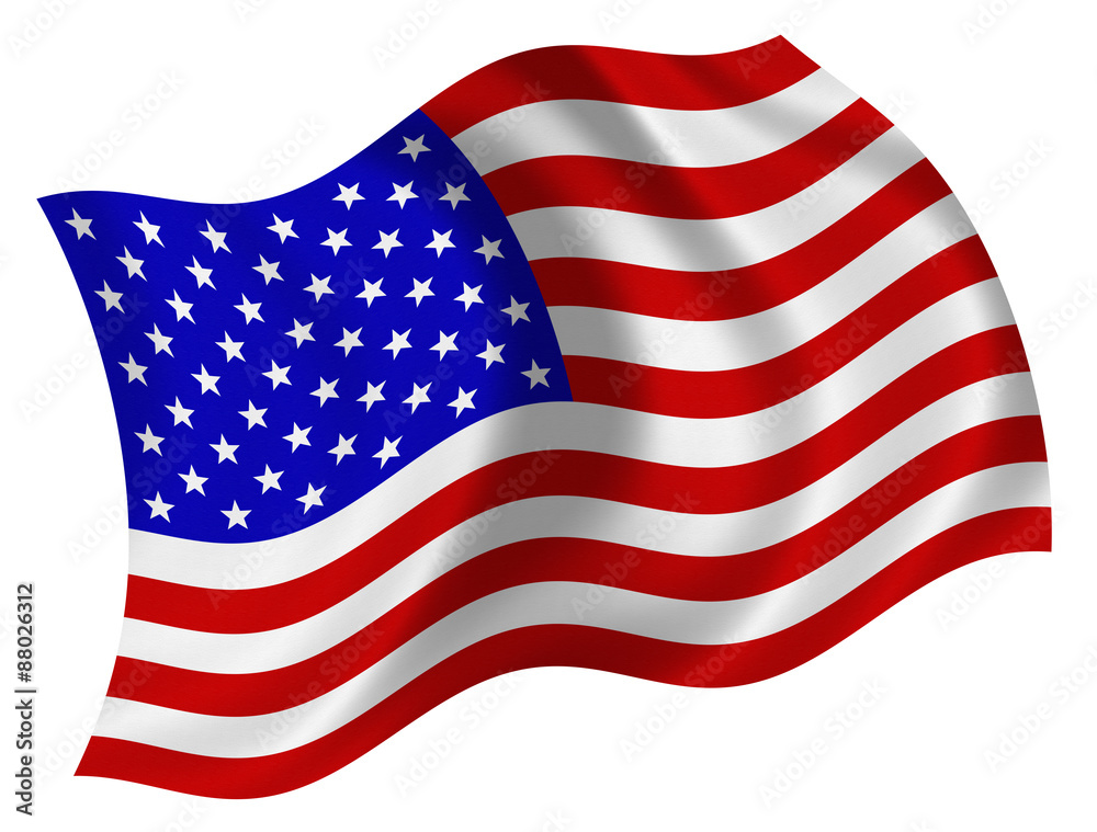 Fototapeta premium Flag of the United States of America