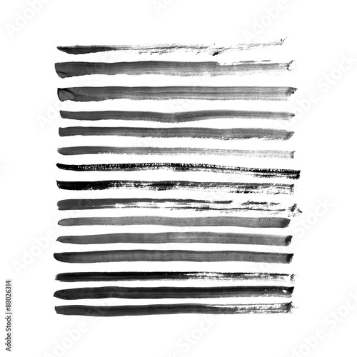 watercolor brush strokes