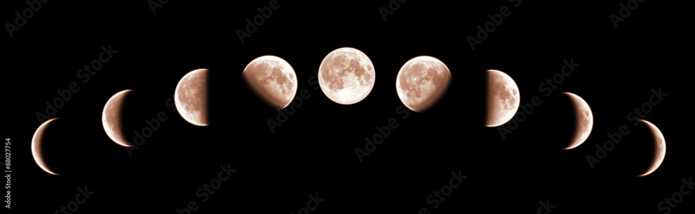 Obraz premium Total Lunar Eclipse