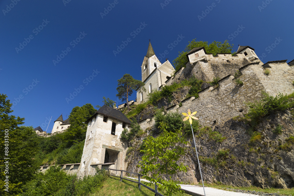Austria - Hochosterwitz castle church