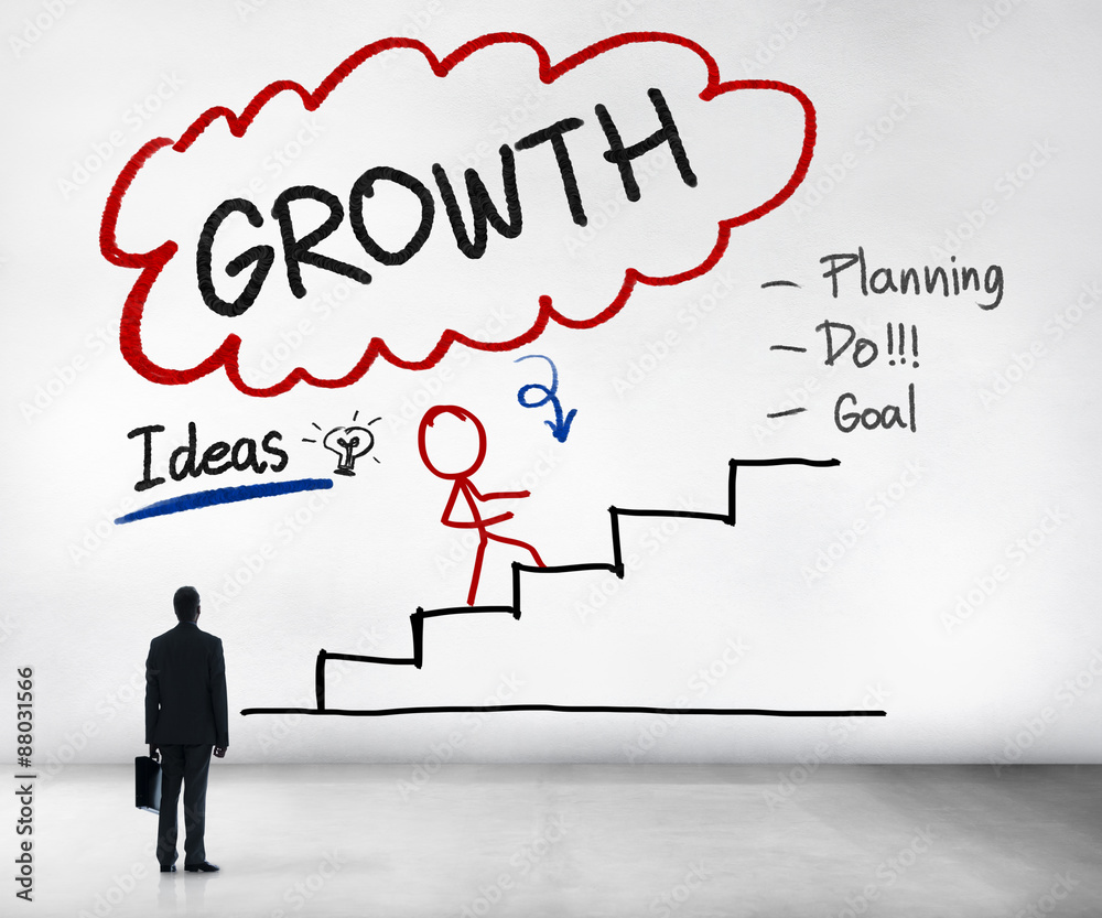 Growth Planning Ideas Goal Development Concept Growth Planning Ideas Goal Development Concept