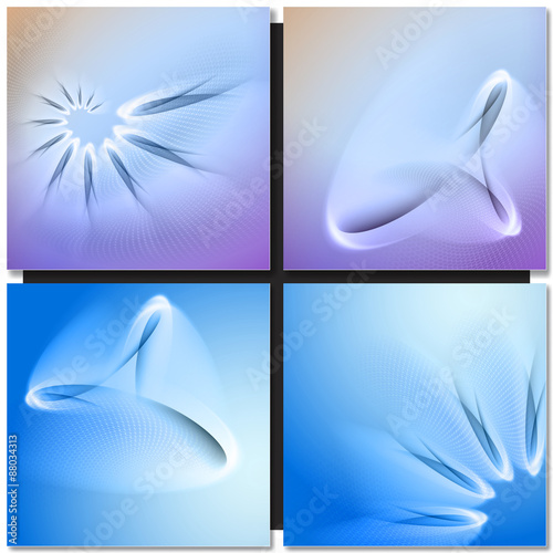 Abstract blue background