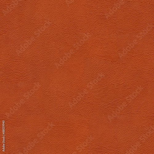 Seamless texture of natural reddish leather © Andriy Brazhnykov