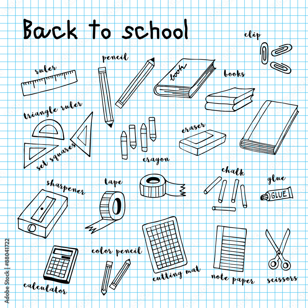 back to school doodle drawing back to school doodle drawing