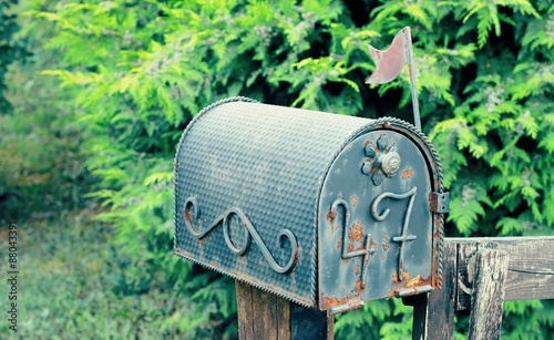 old fashion postbox