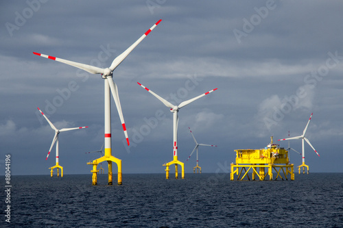 offshore wind farm photo