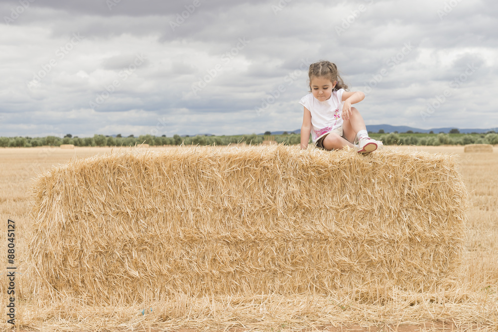 Girl in field Girl in field