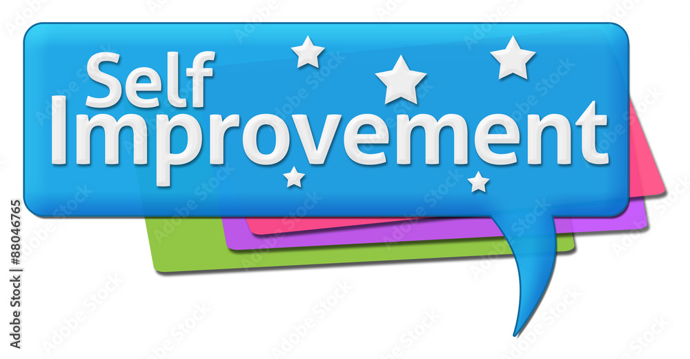 Self Improvement Colorful Comment Symbols Self Improvement Colorful Comment Symbols