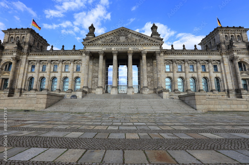 Reichstag (Bundestag) in Berlin, Germany