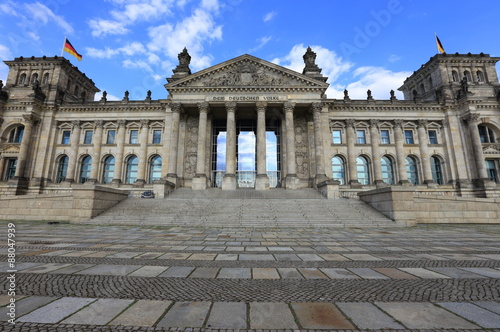 Reichstag (Bundestag) in Berlin, Germany