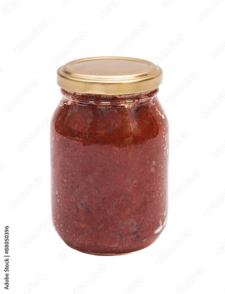 Tomato sauce jar Tomato sauce jar