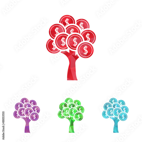 vector illustration of business and finance icon