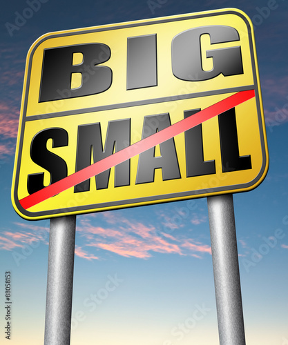 big or small size matters