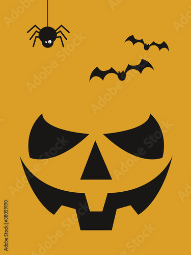 Halloween Lachender Kürbis